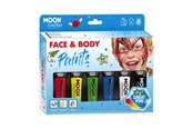 Kreative leker - Haza Witbaard Face & Body Paint Make-up Set - Primary Colors - C01136