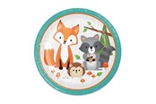 Leketøy - Haza Witbaard Wild Ones Plates Forest Animals 8 pcs. - PC343945