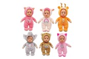 Dukker & Tilbehør - Happy Friend Tilde Doll 18cm With Plush Outfit 6 asst -1 pcs - 504230