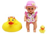 Dukker & Tilbehør - Happy Friend Swim Time Holly 25 cm - 504233