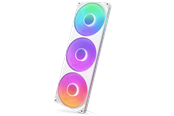 Kabinettvifte - NZXT F420RGB Core (single frame 420mm vifte) - Hvit - Kabinettvifte - Hvit med RGB-lys - 34 dBA - RF-U42HF-W1