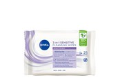 Ansiktspleie - Nivea Sensitive Cleansing Wipes 25 stk - 4005900283252