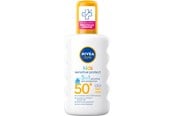 Kroppspleie - Nivea Kids Sensitive Sun Spray SPF 50+ 200ml - 4006000132242
