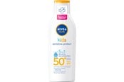 Kroppspleie - Nivea Kids Sensitive Sun Lotion SPF 50+ 200ml - 4006000132273