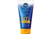 Ansiktspleie - Nivea Protect & Moisture Invisible Finish SPF 50+ 150ml - 4006000137964