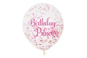 Leketøy - Haza Witbaard - Confetti Balloons Princess 6 pcs. - U58145