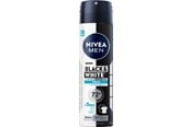 Parfyme & Dufter - Nivea Black & White Invisible Fresh Male Spray 150ml - 4006000104799
