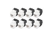 Tilbehør - DIGITUS CAT 6 Keystone Jack (8-Pack) - DN-93603-8