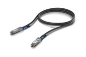 Nettverkskabel - Ubiquiti 100GBase direct attach cable - 1 m - black - Svart - 1m - UACC-DAC-QSFP28-1M