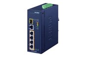 Switch/splitter - PLANET IGS-614HPT - switch - 6 ports - unmanaged - IGS-614HPT