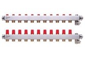 Gulvvarme - Danfoss floor heating manifold 11+11 SSM - 088U0811