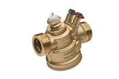 Varmekontroll - Danfoss AB-QM 4.0 flow limiter DN25 np/measuring outlet brass dezincification-free - 003Z8205