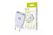 Mobil - Adaptere og ladere - Mobile Origin GaN 30W Slim Charger TÜV - MO18 - Dual USB-C - MO-GAN30W-MO18