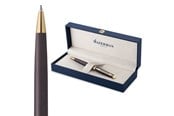 Skrive- & Tegneverktøy - Waterman Hémisphère Ballpoint Pen | Lava Black (The Understated Edit Collection) | Medium Point with Blue Ink | Gift Box - 2217942