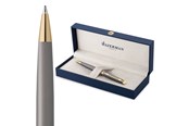 Skrive- & Tegneverktøy - Waterman Hémisphère Ballpoint Pen | Stone Grey (The Understated Edit Collection) | Medium Point with Blue Ink | Gift Box - 2217946