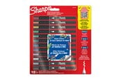 Skrive- & Tegneverktøy - Sharpie Creative Marker Acrylic Paint Pens | Brush-Tip Water-Based Paint Markers | Assorted Colours | 12 Count - 2201183