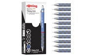 Skrive- & Tegneverktøy - Rotring Tikky Mechanical Pencil | HB 0.5 mm | Iris (blue) Barrel | Lightweight with Rubberised Grip | 12 Count - 2214582