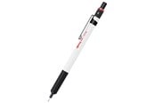 Skrive- & Tegneverktøy - Rotring 500 Mechanical Pencil | 0.5mm HB Lead | White hexagonal plastic barrel and non-slip textured metal grip - 2218725