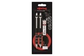 Skrive- & Tegneverktøy - Rotring Tikky Mechanical Pencil Ballpoint Eraser & Lead Refills Set | HB Lead 0.5 mm Pencil | Medium Point Pen | Black Barrel - 2221255