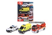 Leketøysbil - Dickie 3-Pack Danske Redningskjøretøy - 203712015018