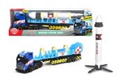 Leketøysbil - Dickie Volvo Lastebil med Tilhenger + Romrakett - 203747013Y06