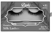 Sminke - Dashy Premium Silk Lashes + 5 ml Adhesive Just You - 620001