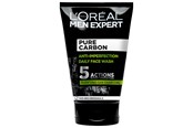 Ansiktspleie - L'Oréal Paris Paris Men Expert Pure Carbon Anti-Imperfection Daily Face Wash 100ml - 3600523708031