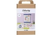 Kreative leker - Creativ Company Craft Kit Colouring Butterfly and Robot - 977812