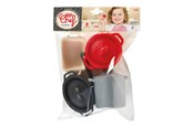 Lekekjøkken & Utstyr - Ecoiffier 100% Chef Pans and Dining Set 8pcs. - 10990