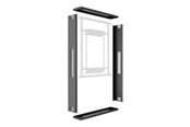 Veggmontering, AV-braketter & AV-møbler - Multibrackets M OH75 - Max 160 kg - recommended for 75" - 7350105218231
