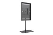 Veggmontering, AV-braketter & AV-møbler - Multibrackets M Pro Series stand - single pole enclosure - black - Max 50 kg - recommended for 55" - 7350073738427
