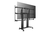 Veggmontering, AV-braketter & AV-møbler - Multibrackets M Pro Series cart - for flat panel - motorised - black - Max - recommended for 130" - 7350022739963