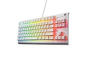 Tastatur - SteelSeries Apex 3 TKL - Gamingtastatur - Uten numpad - Engelsk (USA) - Hvit - 64819