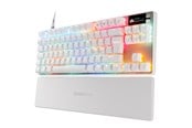 Tastatur - SteelSeries Apex Pro TKL Gen 3 - Gamingtastatur - Uten numpad - Nordisk - Hvit - 64900