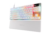 Tastatur - SteelSeries Apex Pro TKL Gen 3 - Gamingtastatur - Uten numpad - Engelsk (USA) - Hvit - 64898