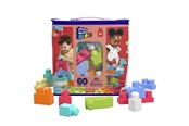 Byggesett - MEGA BLOCKS First Builders Big Building Bag 60 pcs - DCH54