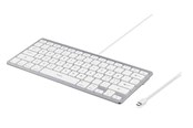 Tastatur - Deltaco USB-C Keyboard for iOS/MacOS - Tastatur - Uten talltastatur - Nordisk - Sølv - TB-126-C