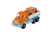 Leketøysbil - Cavallino Toys - XL Torpedo Truck with Survival Jeep Orange 44.5cm - 1931SF01