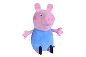 Dukker & Tilbehør - Simba Peppa Gris Lillebror George Kosedyr (33cm) - 109261003