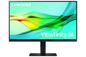 Skjerm - 24" Samsung ViewFinity S6 S24D600UAU - 2560x1440 (QHD) - 100Hz - IPS - 90W USB-C - KVM switch - LS24D600UAUXEN