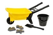 Utendørsleker - Plasto  Wheelbarrow set yellow - 1314000