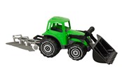 Utendørsleker - Plasto  Tractor with frontloader and plough 52 cm - 1698000GRB