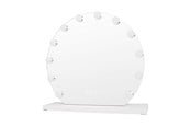 Sminkespeil - UNIQ London Round Makeup Mirror with 12 LED lights - 7268