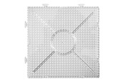 Kreative leker - Creativ Company - Iron-on bead board Clear Square 15x15cm 2 pcs. - 75309