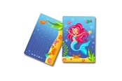 Leketøy - Folat BV - Invitations Mermaid 8pcs. - 65218