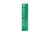 Arts & Crafts - Tilbehør - Globos - Metallic Crepe Paper Green 50x150cm - 6363