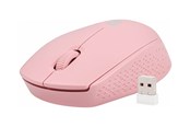 Mus - Natec STORK - mouse - 2.4 GHz - pink - Mus - Optisk - 3 knapper - Rosa - NMY-2002