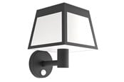 Lamper - EGLO Altilia Solar Wall with Sensor Black/White - 901073