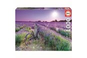 Puslespill - Educa 1000 Bike In A Lavender Field - 80-19255