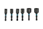 Bormaskin & Bits - Makita E-15768 Impact Black Impact Socket Bit Set 6 Pieces - E-15768